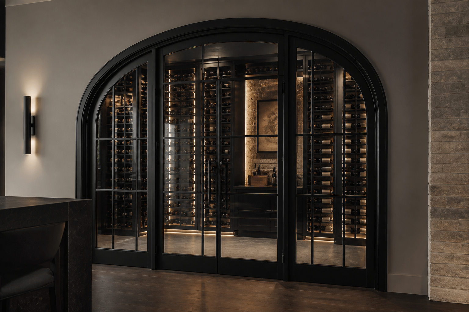 VLX 100 Arched / Custom Door in Pinecrest, FL | Sightline Windows & Doors Pinecrest - detail 3