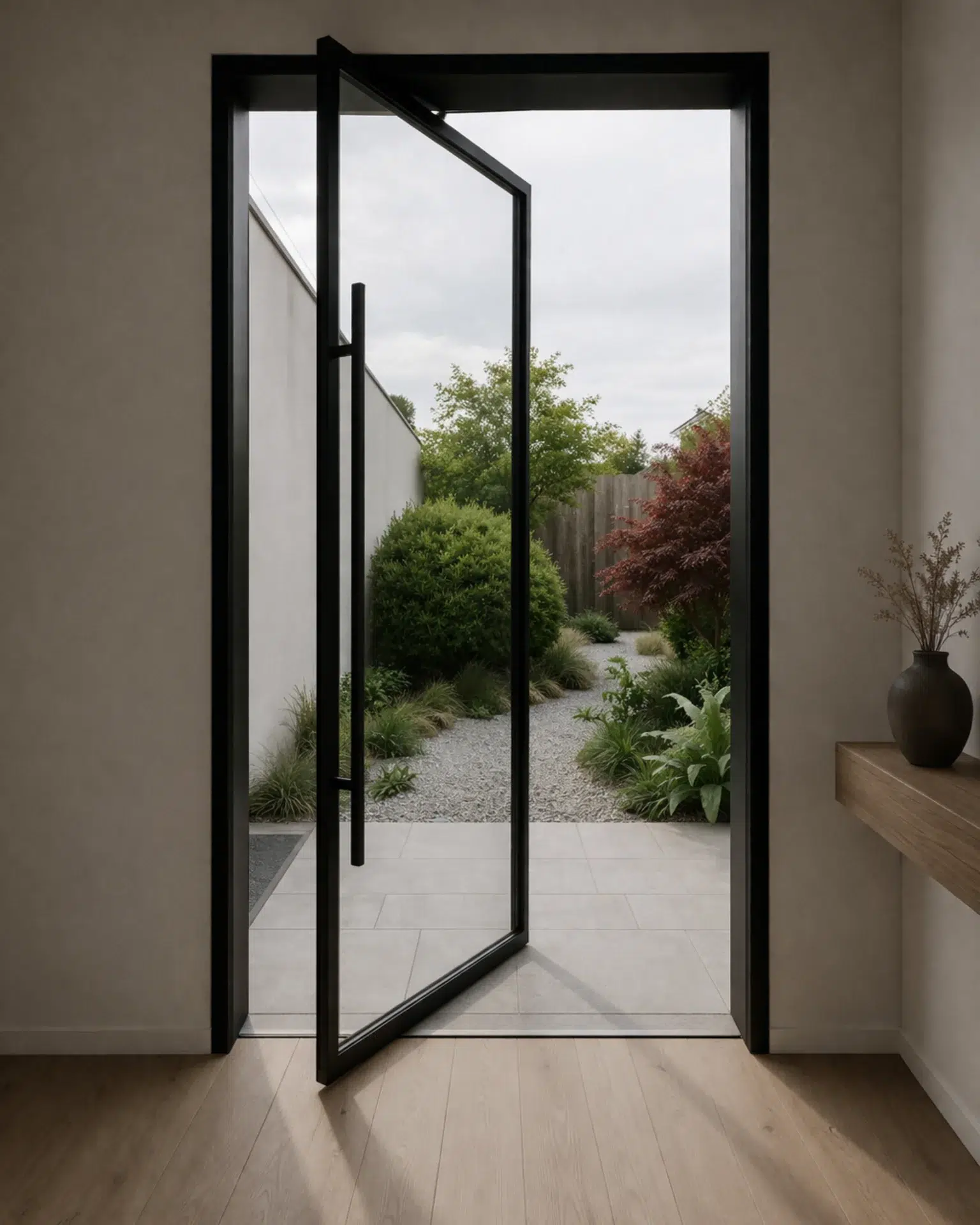 VLX 100 Pivot Door in Pinecrest, FL | Sightline Windows & Doors Pinecrest - detail 1